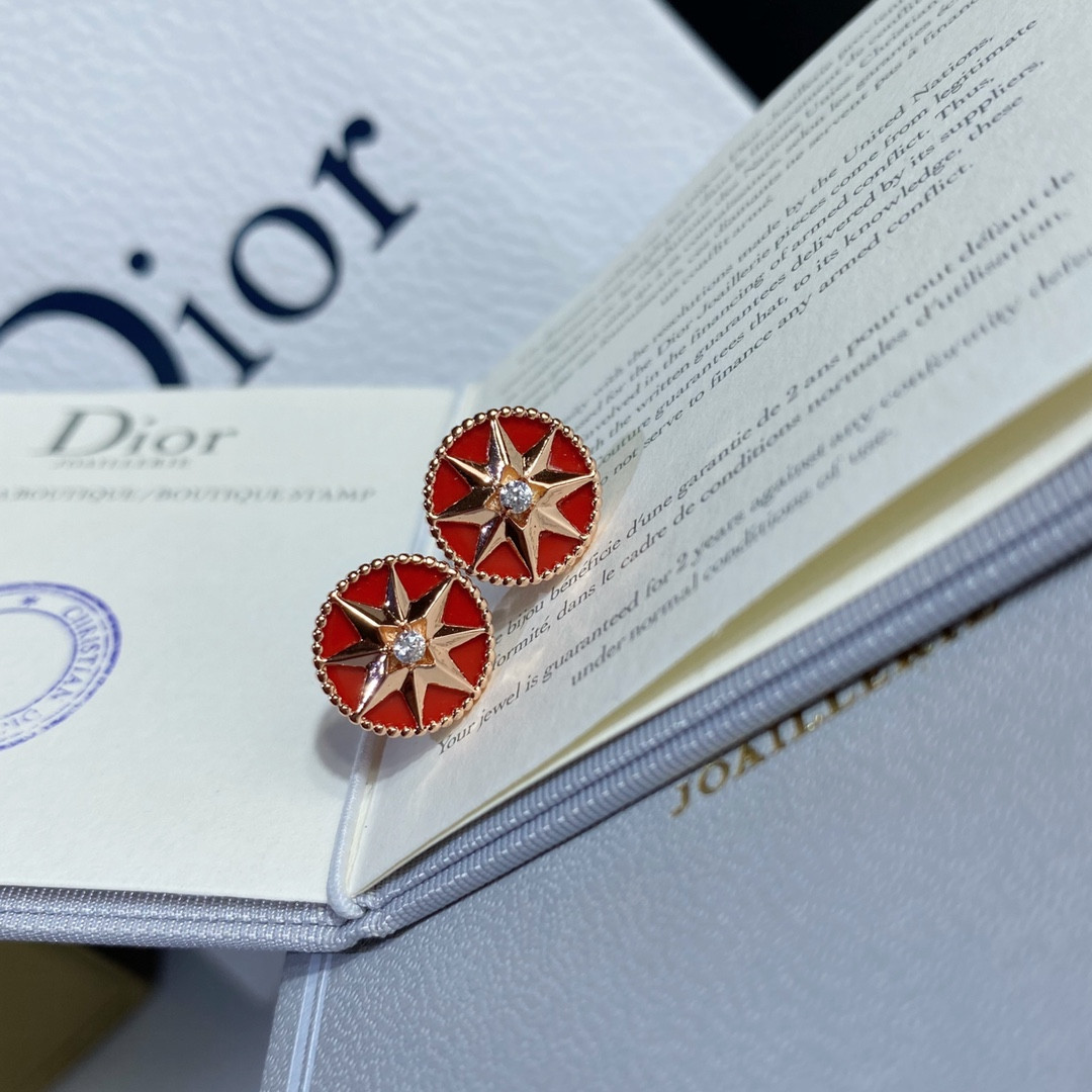 D*or compass stud earrings
