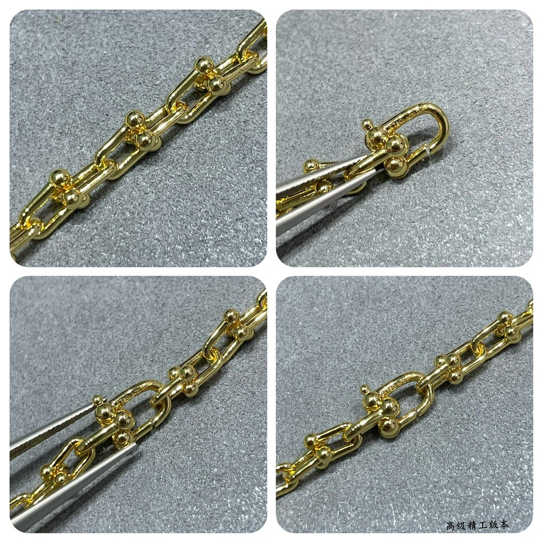 T*f*ny & co. u-link chain necklace