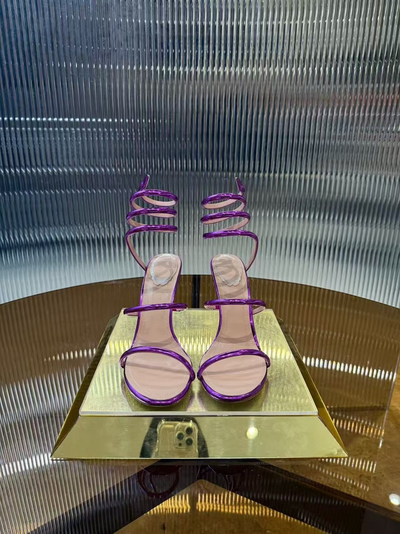 UA RENÉ CAOVILLA Cleo Pumps Sandals 95mm