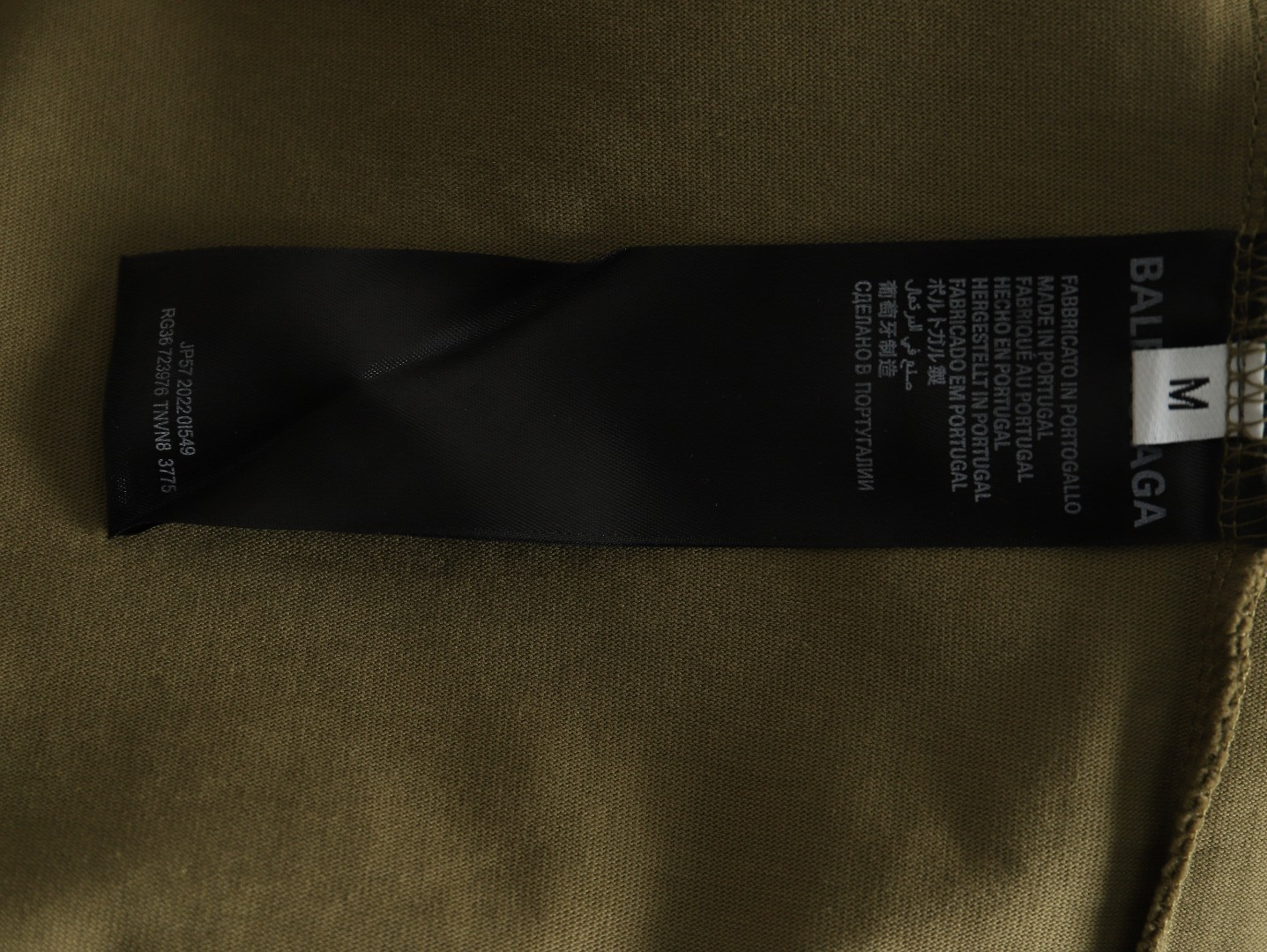 Ba*len*cia*ga 24fw long-sleeved t-shirt