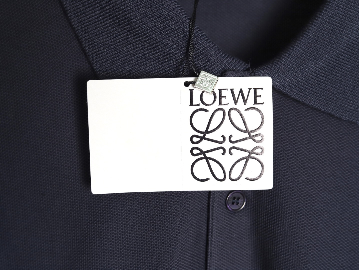 L0ew* short-sleeved polo shirt
