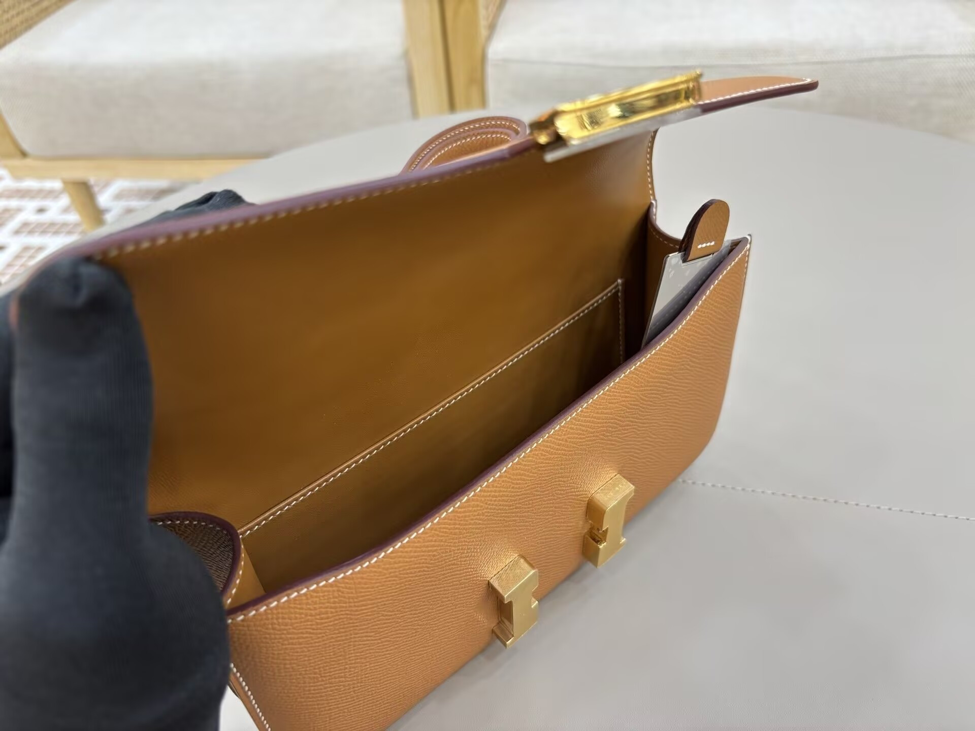 H**mes constance elan 20.5x2x13cm