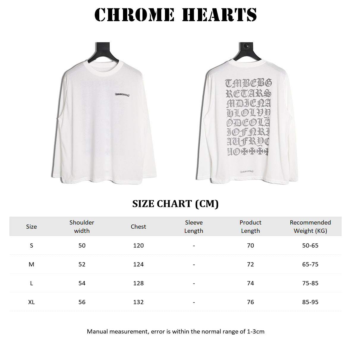 Ch**me He**ts long-sleeved t-shirt