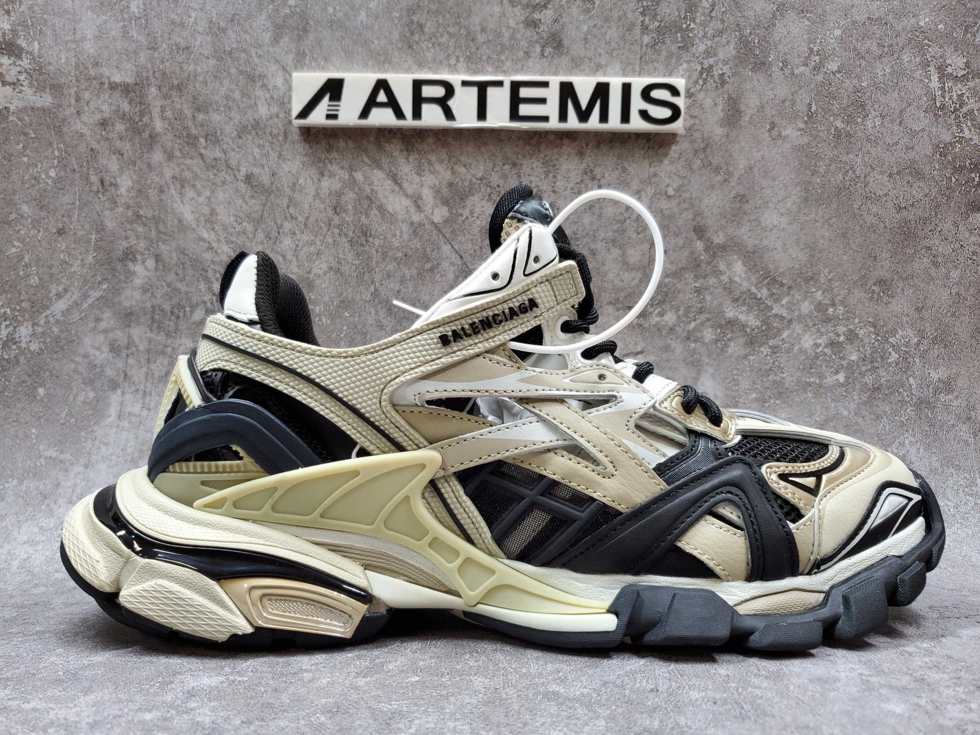 Balenciga Track 2 Black White Grey