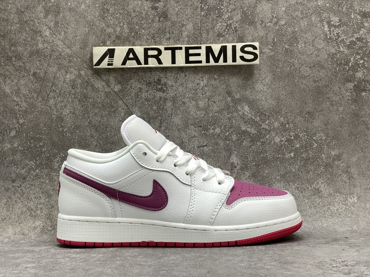 Air Jordan 1 Low White True Berry