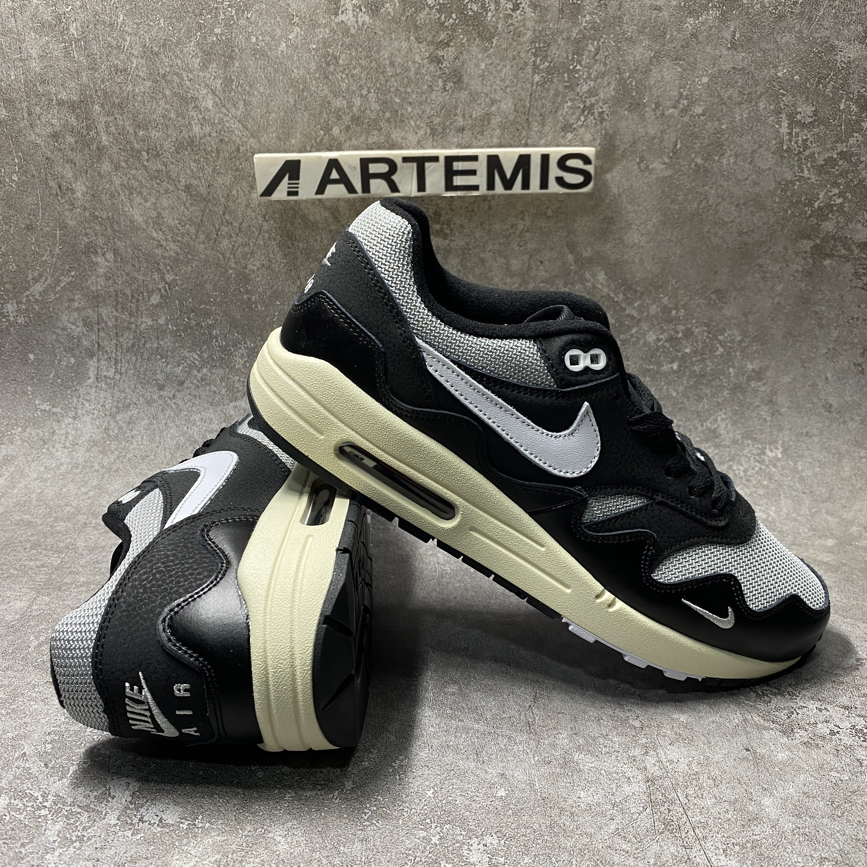 Nike Air Max 1 Patta Waves Black