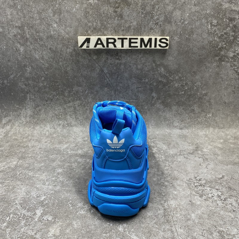 Balenciga x adida Triple S Blue White