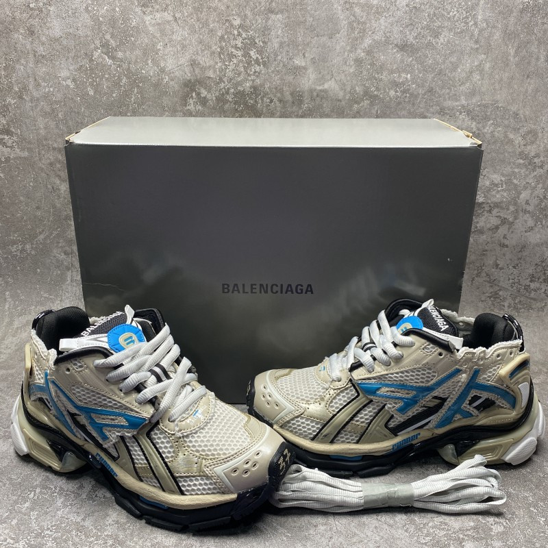 Balenciga Runner Blue Beige