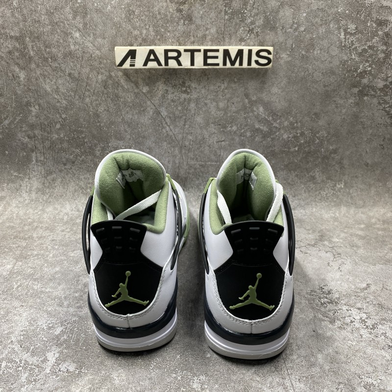 Air Jordan 4 Retro Lucid Green Rasta