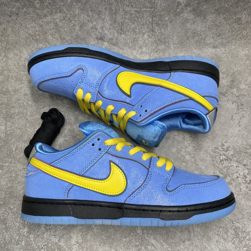 The Powerpuff Girls x Nike Dunk SB Low BLUE