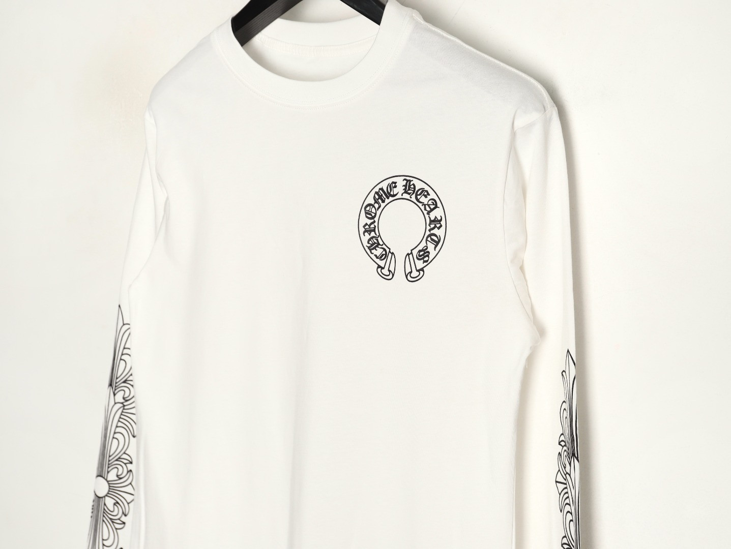 Ch**me He**ts 25fw long-sleeved t-shirt