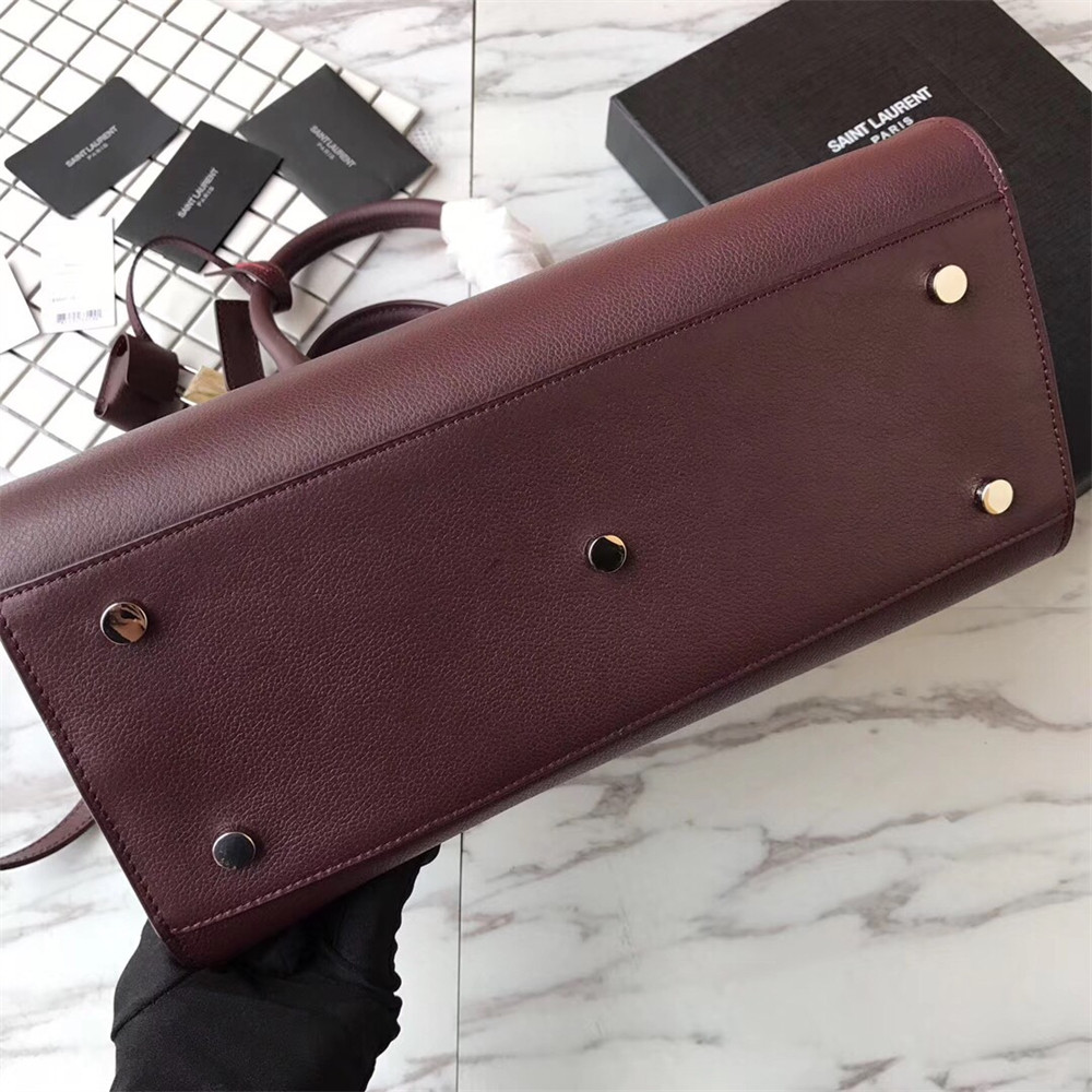 Y*L sac de jour small in grained leather