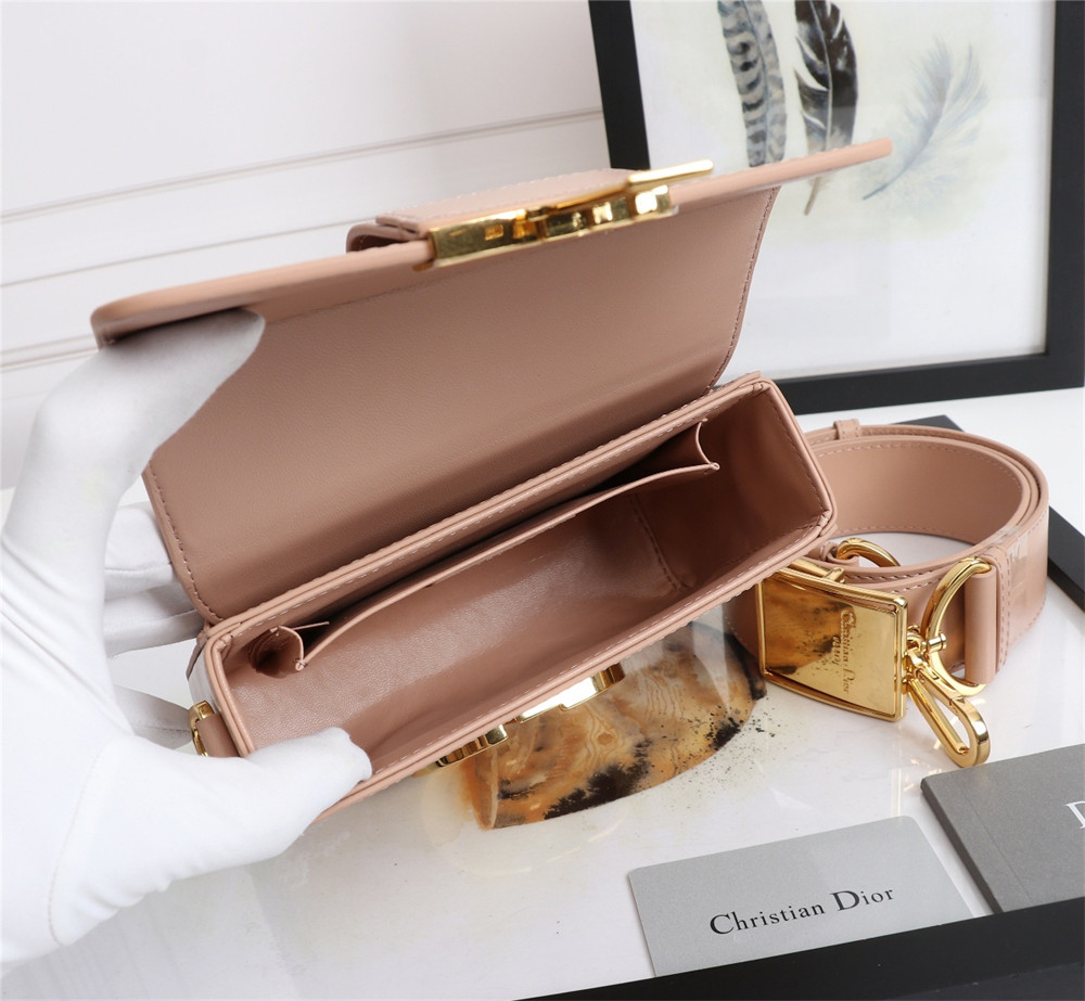 D*or 30 montaigne chain bag light pink