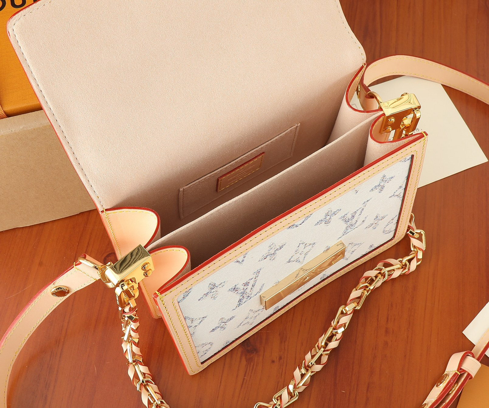 LV Mini Dauphine M24841 7.9 x 5.9 x 3.5 inches