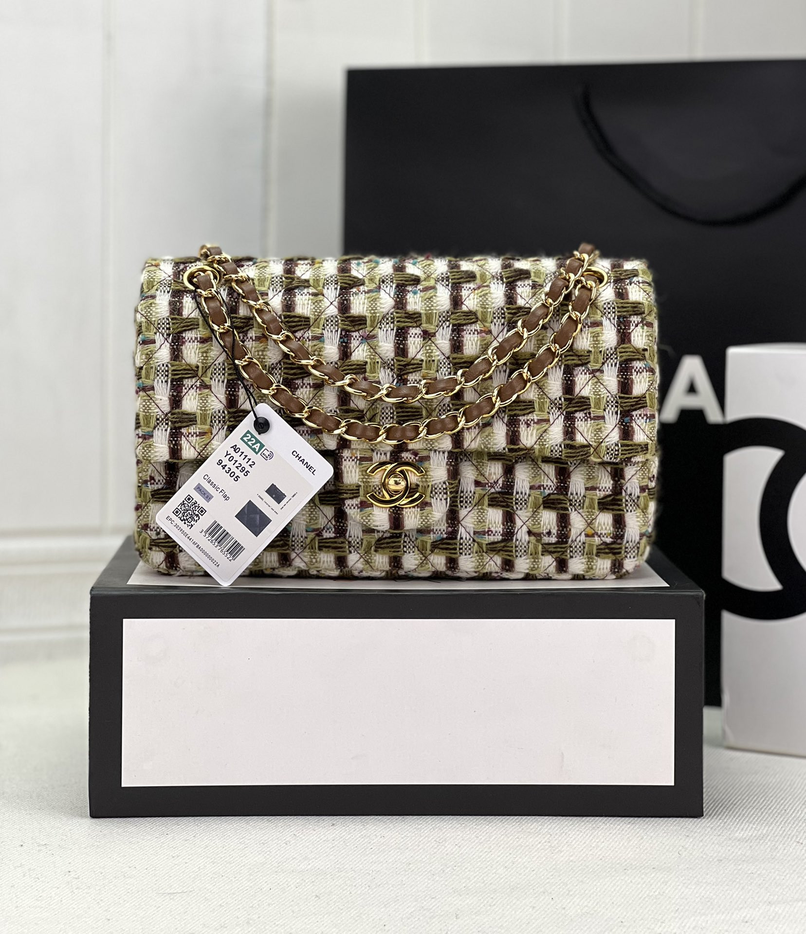 Ch*el classic flap bag 25cm