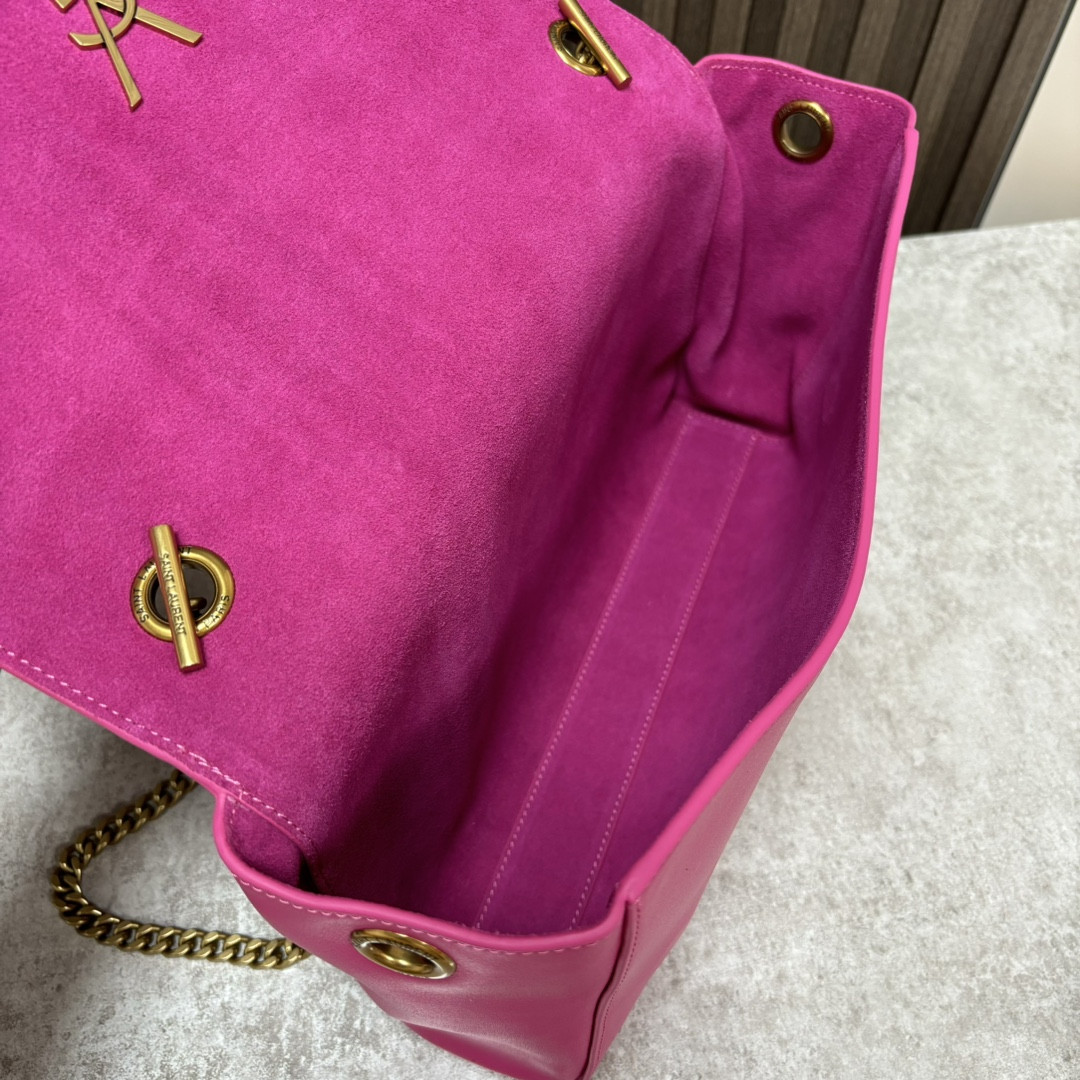 Y*L reversible medium kate in suede 28.5x20.6cm