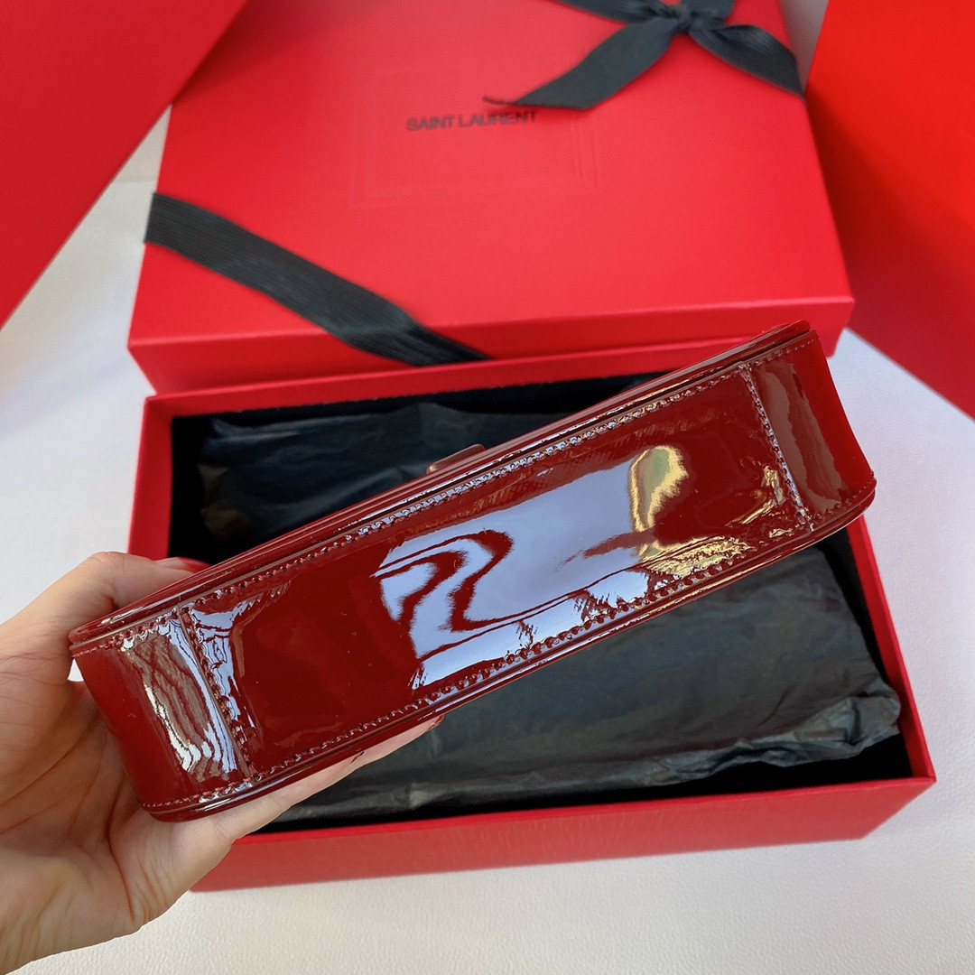 Y*L le 5 À 7 mini (patent leather) 19 x 11.5 x 4.5 cm