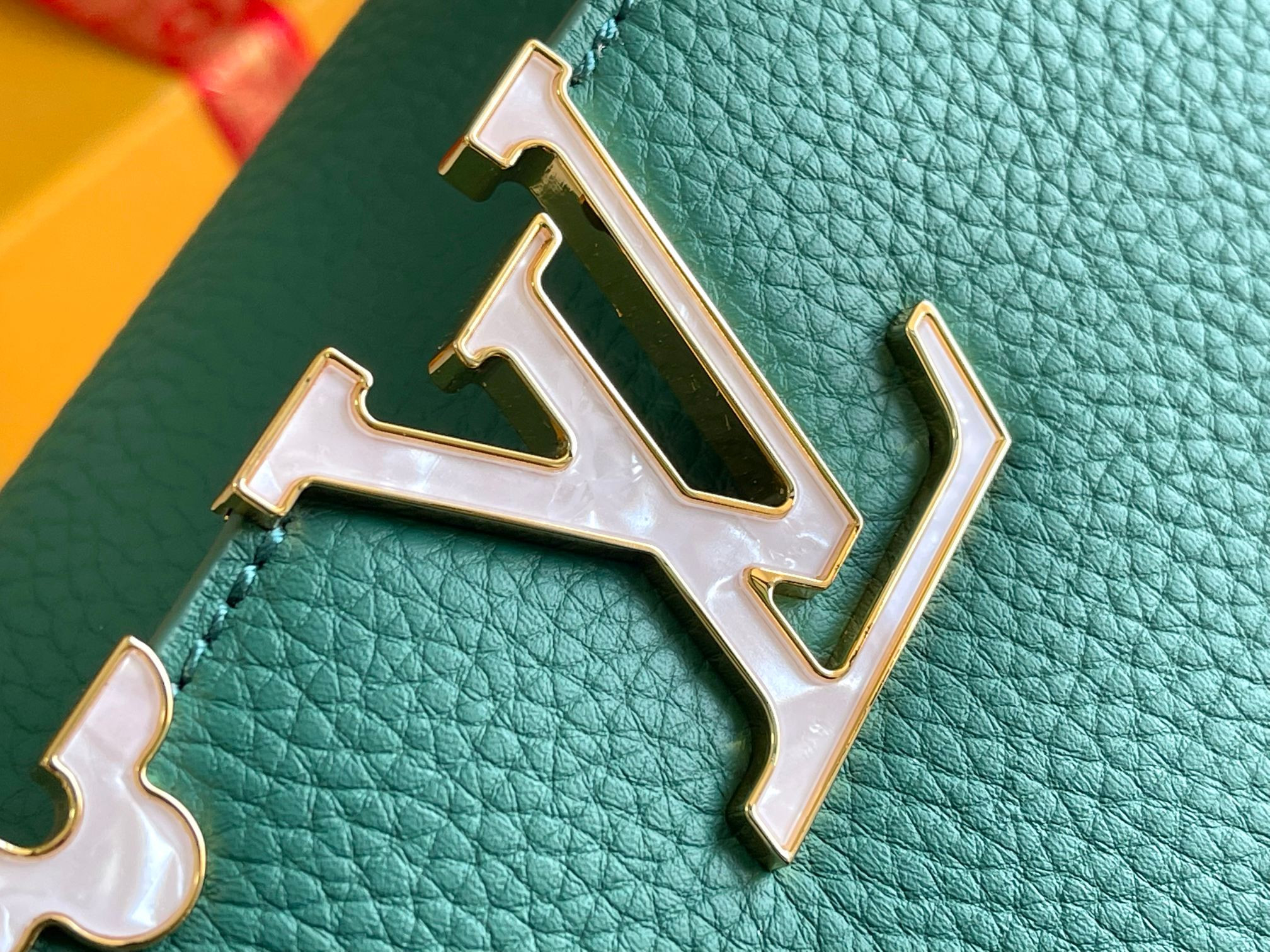 LV Capucines Flower Crown M23766 Taurillon 27x18x9cm