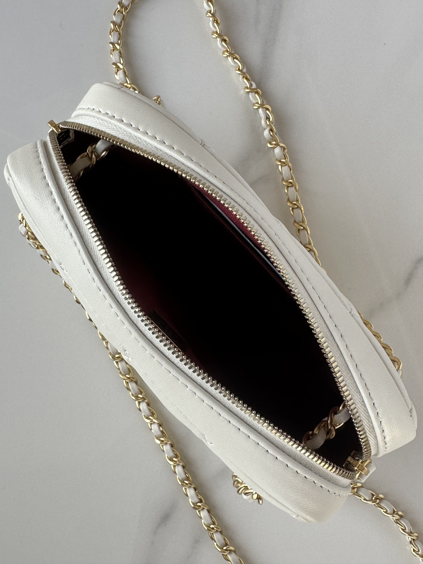 Ch*el mini camera case 12 x 18 x 7cm