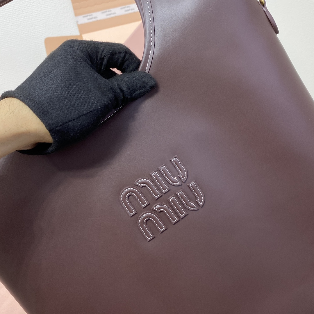 Miu Miu IVY leather bag 40x35cm