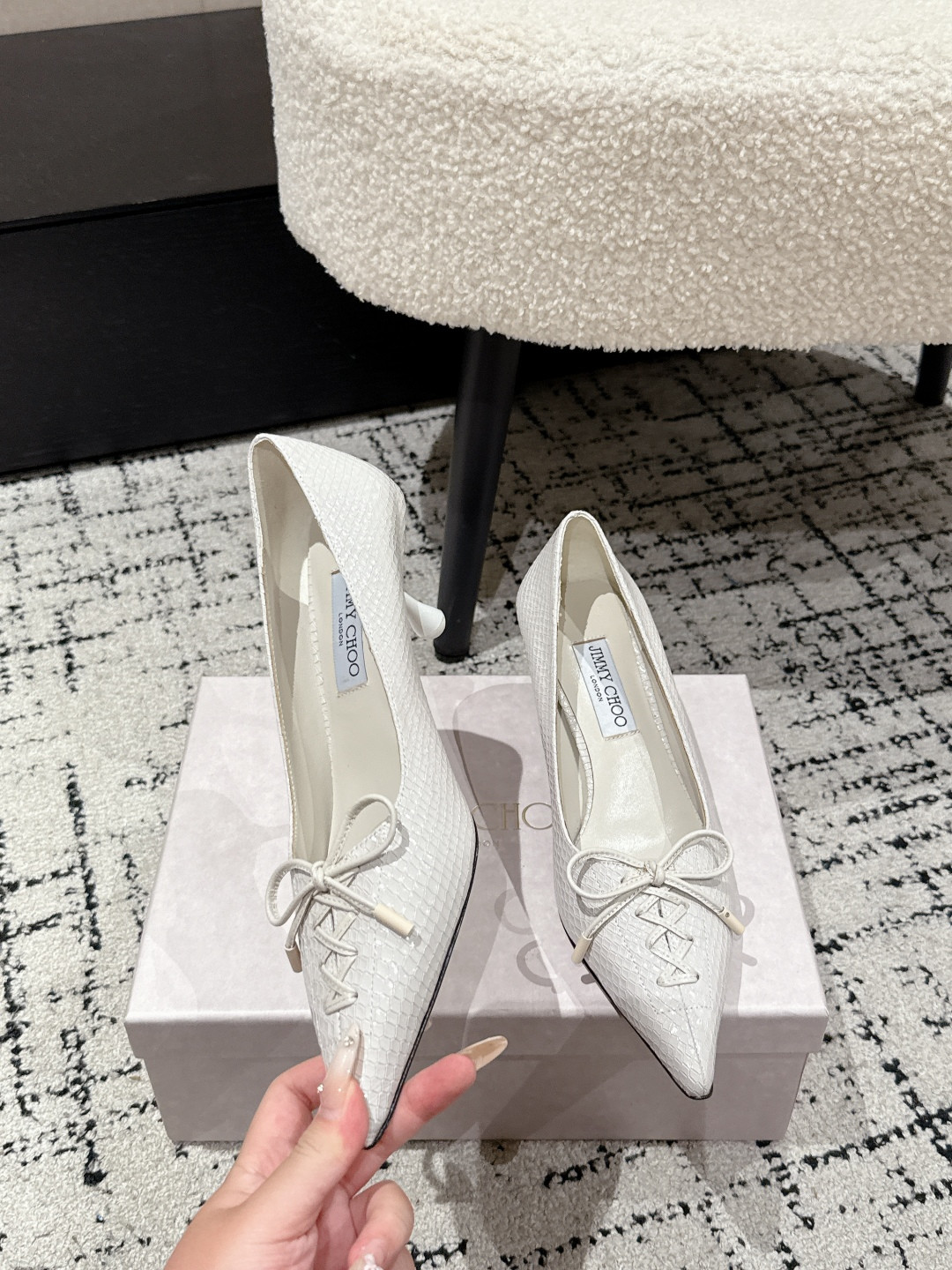 ua Ji*y Ch* scarlett pumps 5cm