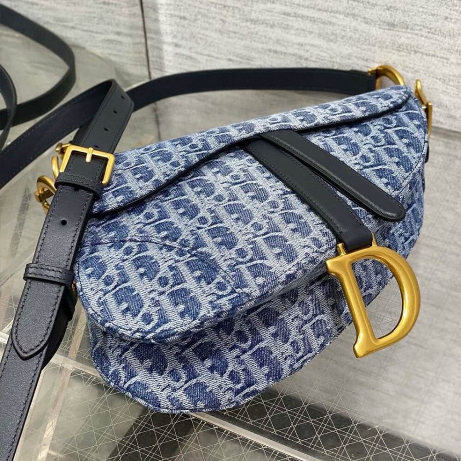 D*or mini saddle bag with strap