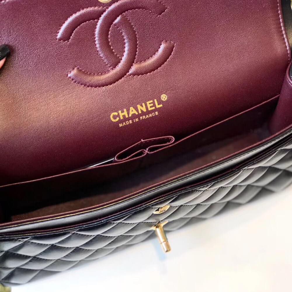 Ch*el classic flap handbag